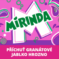 Mirinda Granátové jablko hrozno